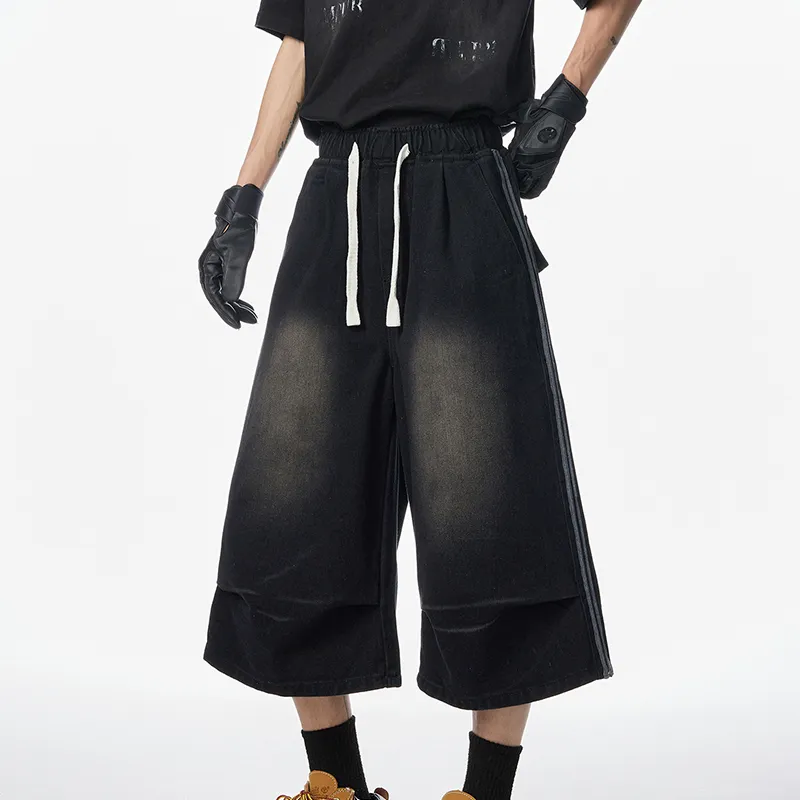 OPMO Denim Shorts Unisex-4