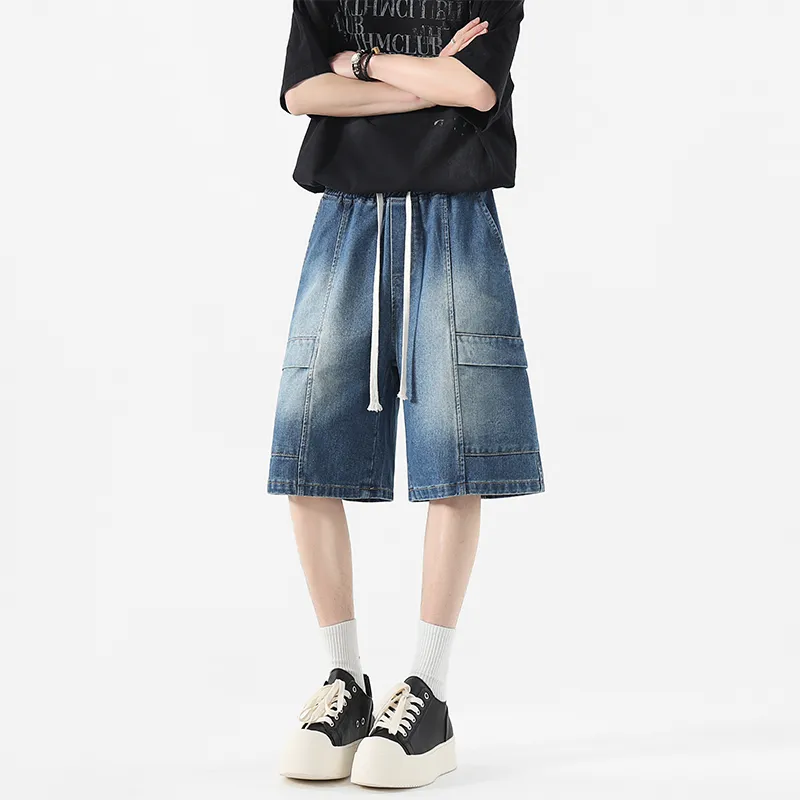 OPMO Denim Shorts Unisex-1