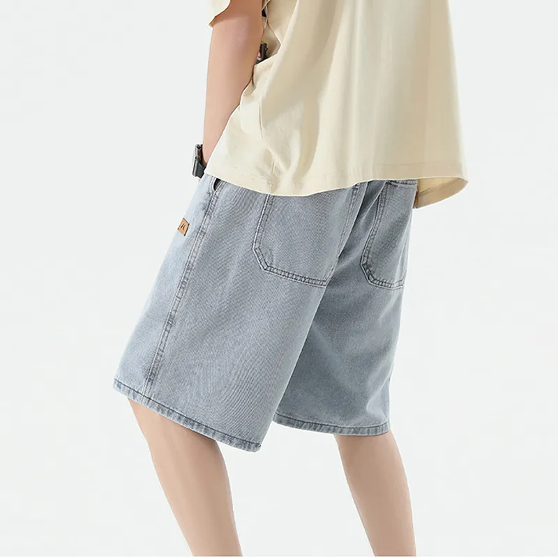 OPMO Denim Shorts Unisex-16