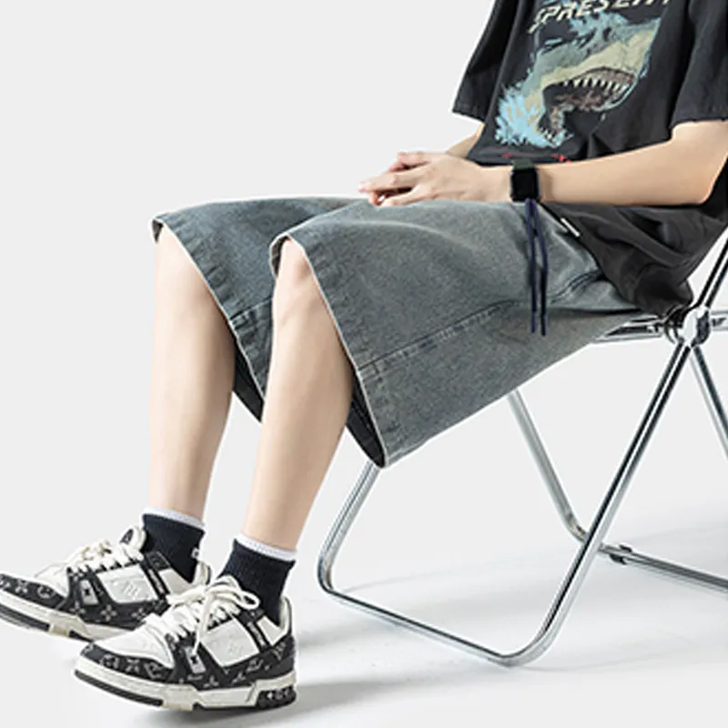 OPMO Denim Shorts Unisex-5