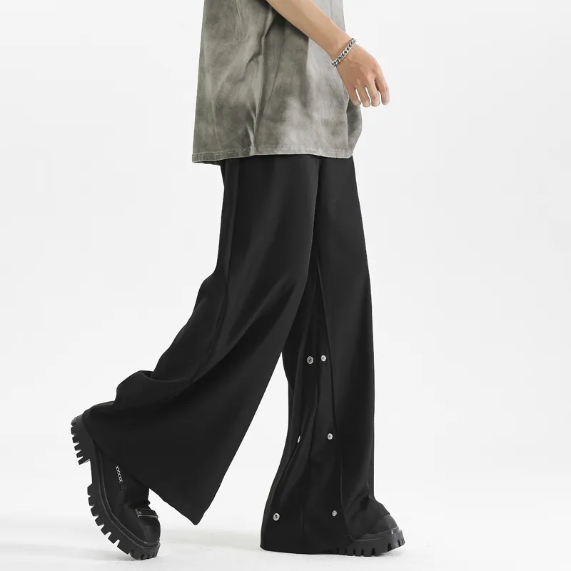 OPMO Suit Trousers Unisex Black-5