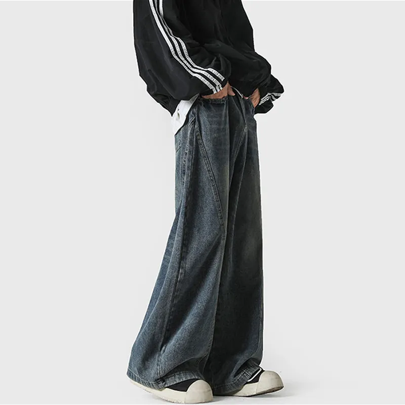 OPMO 2025 Spring Jeans Unisex Blue-1