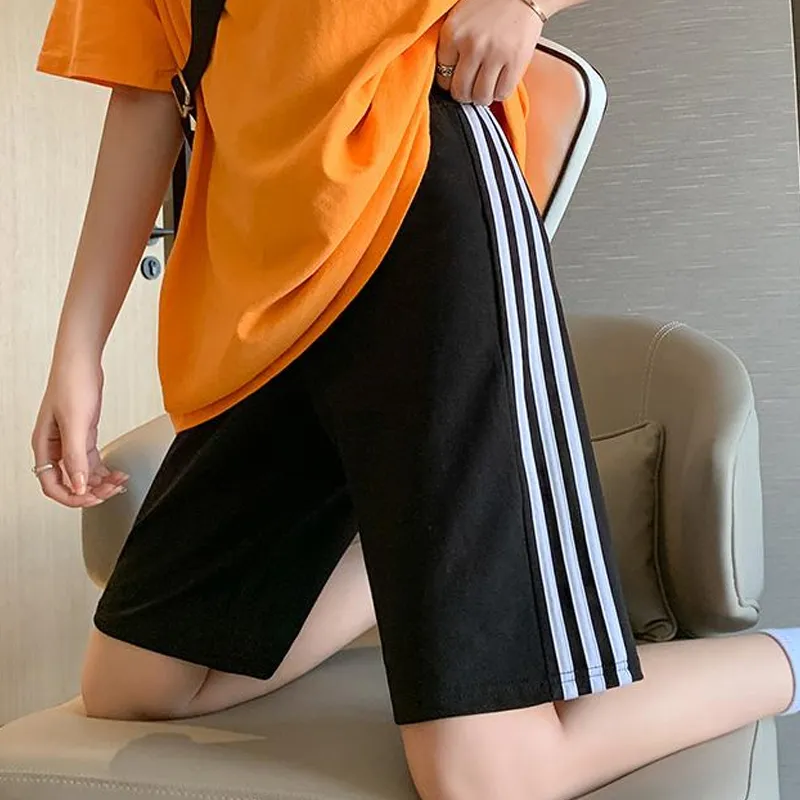 OPMO Casual Shorts Unisex Black-5
