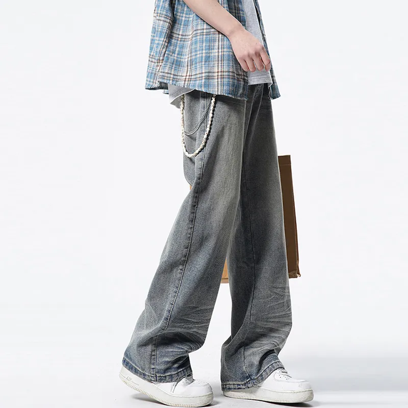 OPMO Jeans Unisex Washed Color-4