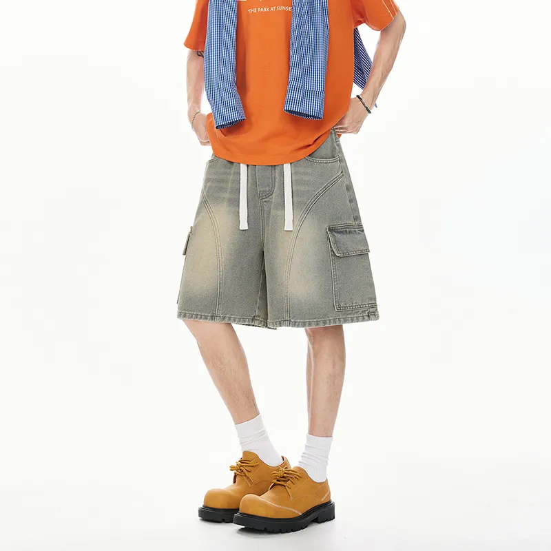 OPMO Denim Shorts Unisex-7