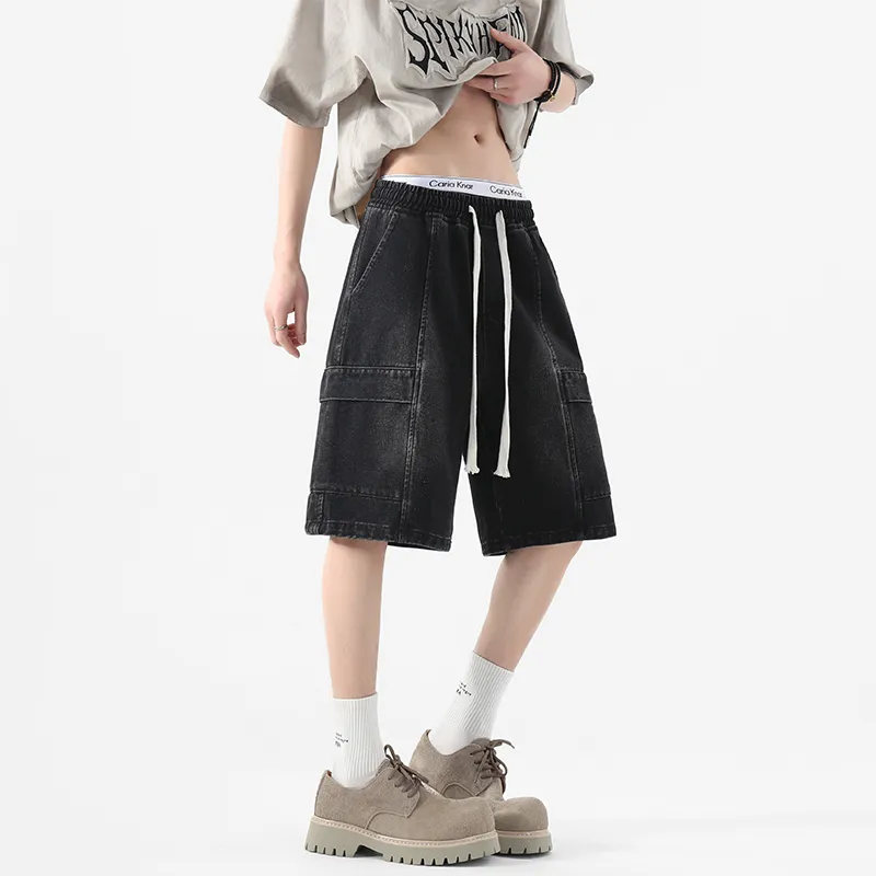 OPMO Denim Shorts Unisex-10