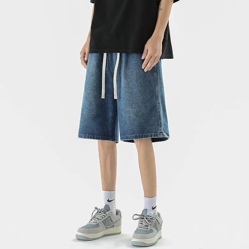 OPMO Denim Shorts Unisex-8