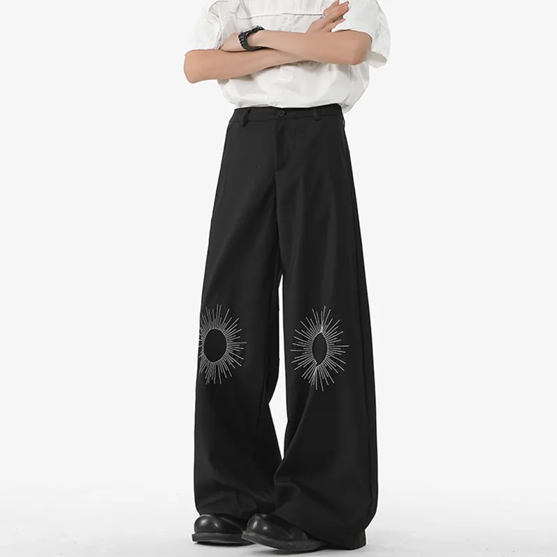 OPMO Casual Pants Unisex Black-2