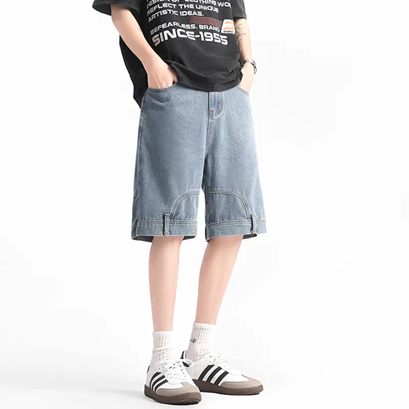 OPMO Denim Shorts Unisex-4