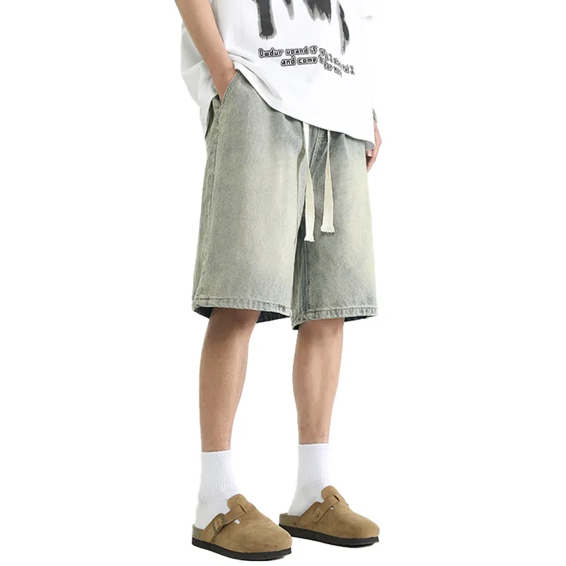 OPMO Denim Shorts Unisex-4