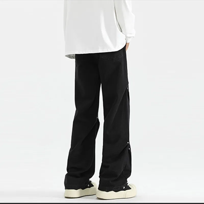 PAINT STAIN Jeans Unisex Dark Purple-300