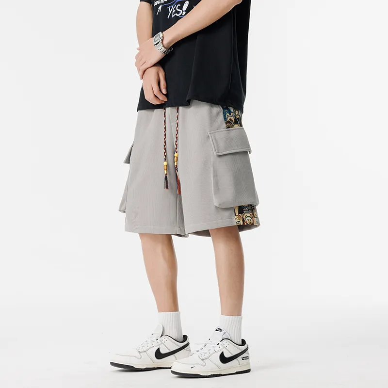 PAINT STAIN Casual Style Shorts Unisex-27