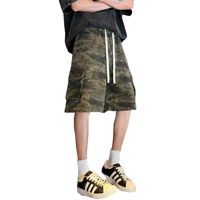 OPMO Denim Shorts Unisex-3