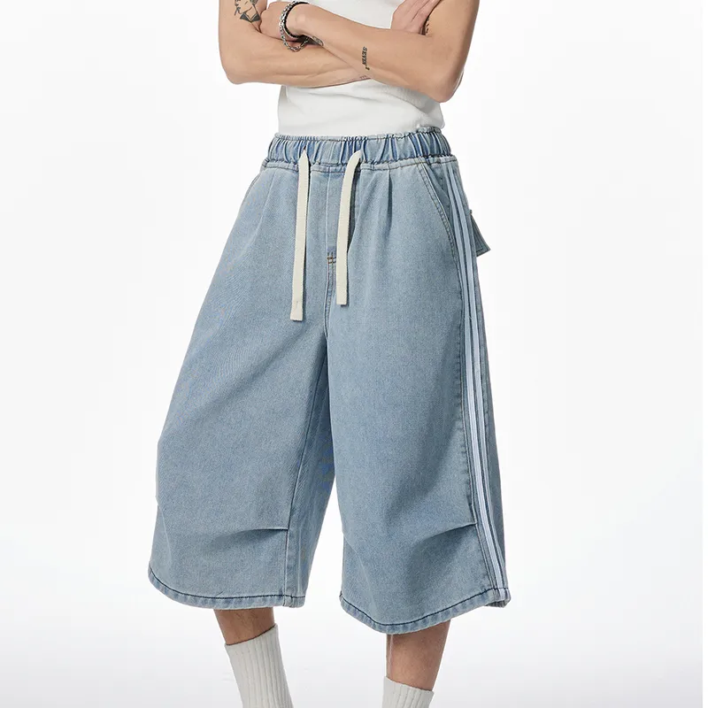 OPMO Denim Shorts Unisex-9