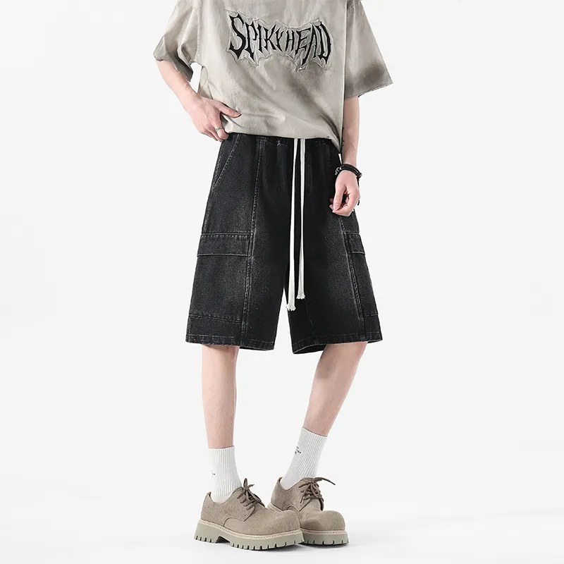 OPMO Denim Shorts Unisex-9