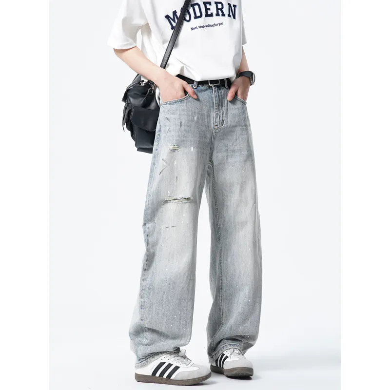 OPMO Jeans Unisex Light Blue-6