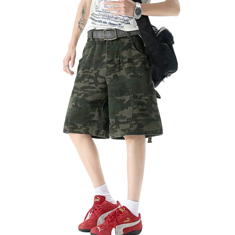 OPMO Denim Shorts Unisex-3