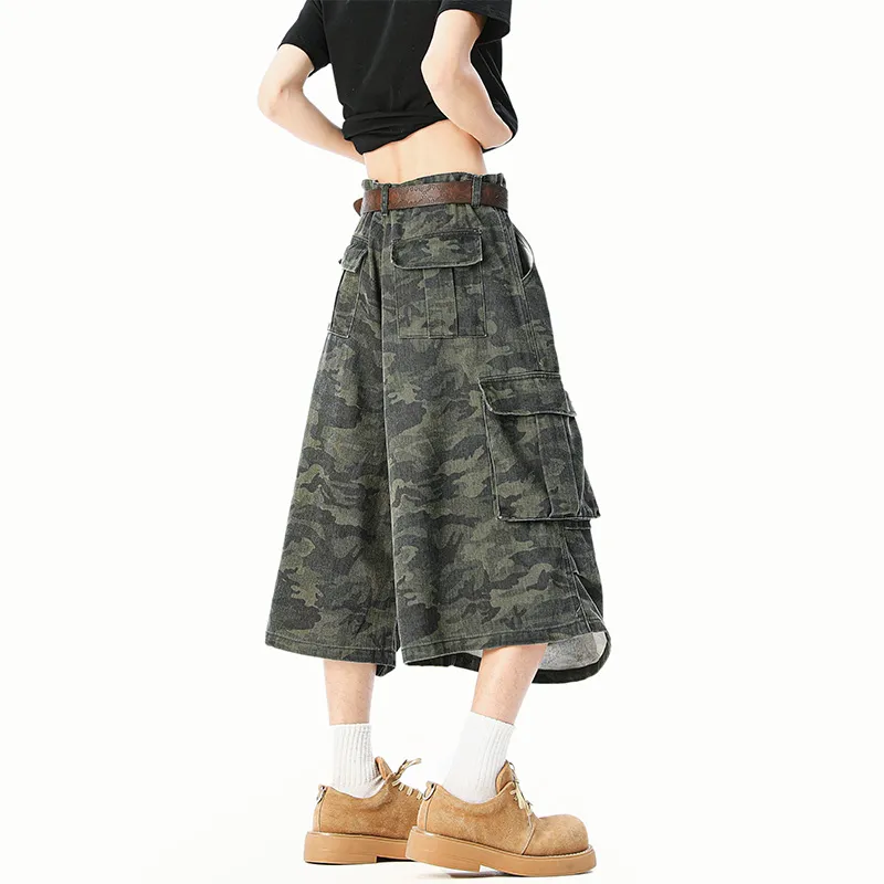 OPMO Denim Shorts Unisex-13