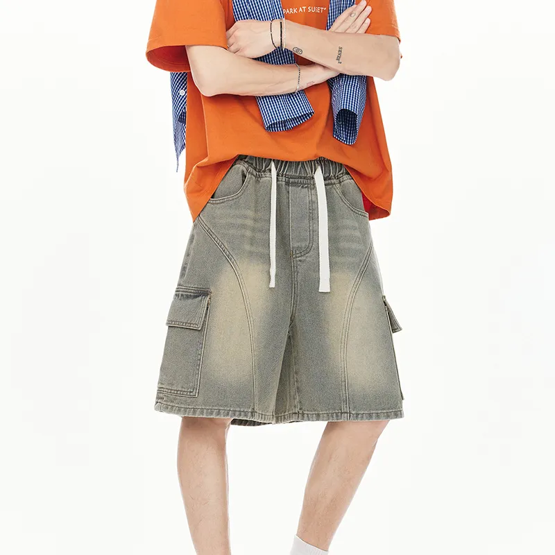 OPMO Denim Shorts Unisex-8