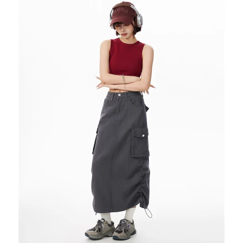 YEARNED Tank Top Women's Burgundy-2