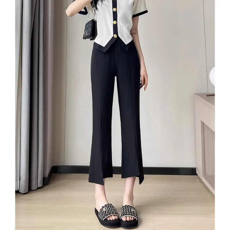 YEARNED Suit Trousers Women's Black-3