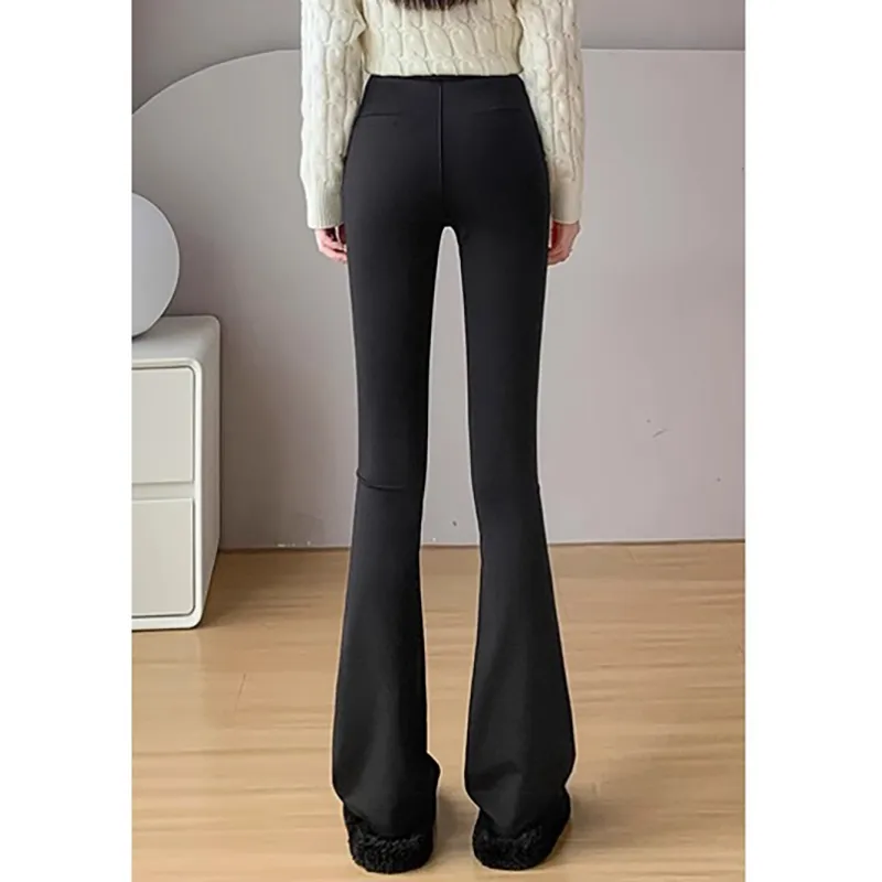 YEARNED Suit Trousers Women's Black-5