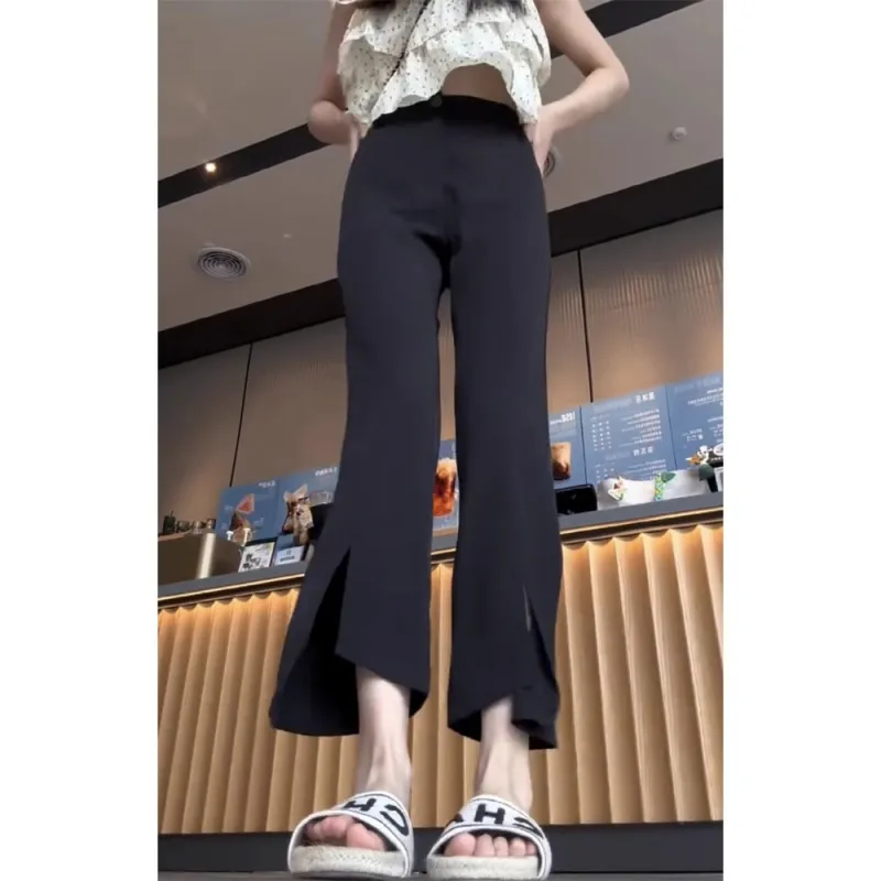 YEARNED Suit Trousers Women's Black-4