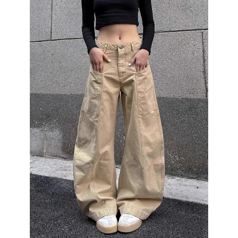 YEARNED Jeans Women's Khaki-2