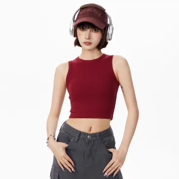 YEARNED Tank Top Women's Burgundy