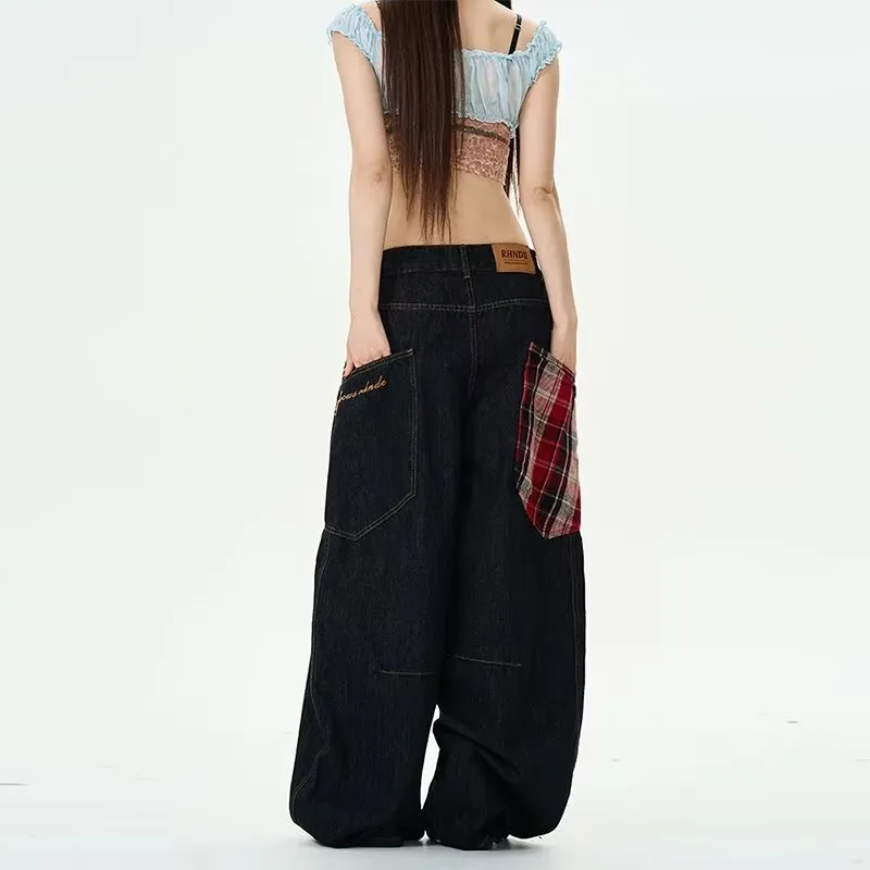 YEARNED Jeans Women's Red-3
