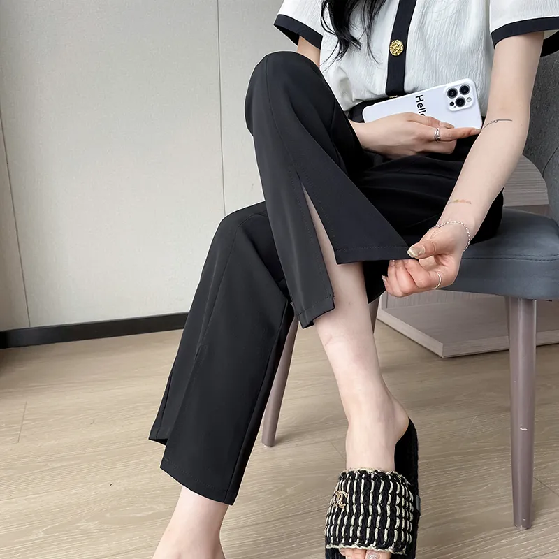 YEARNED Suit Trousers Women's Black-1