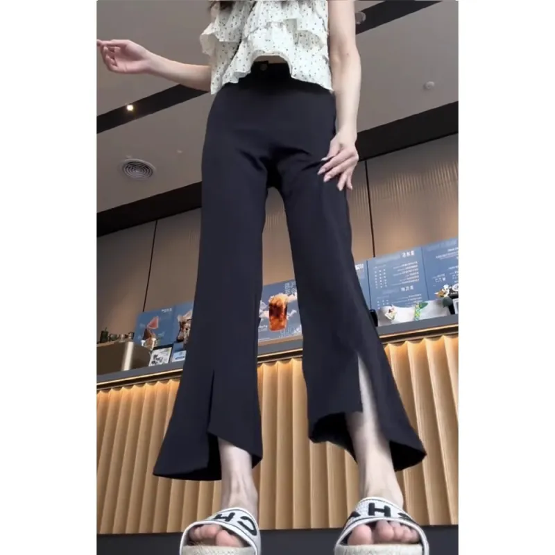 YEARNED Suit Trousers Women's Black-2