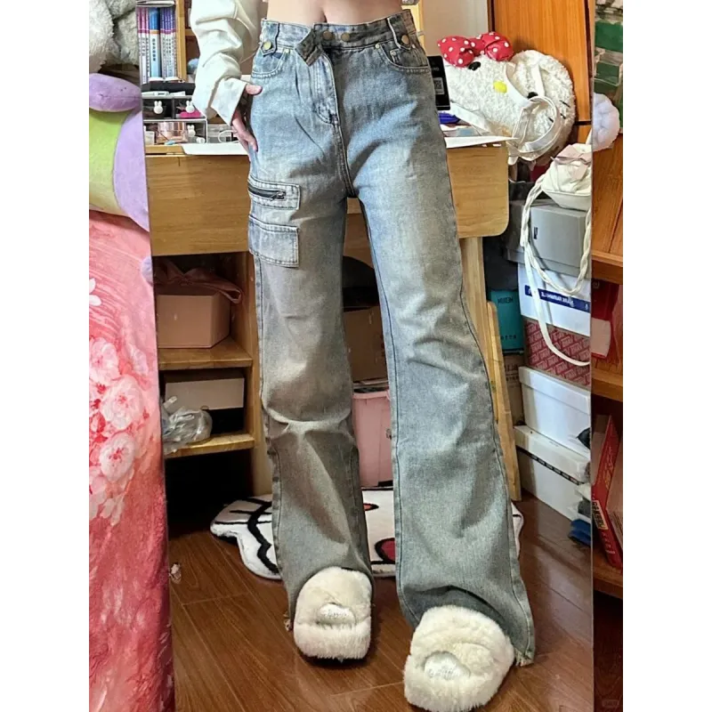 YEARNED Jeans Women's Light Blue-4