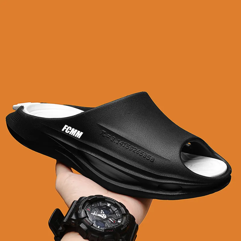 FCMM EVA Cut Out Slip Resistant Abrasion Resistant Slide Slippers Unisex-15