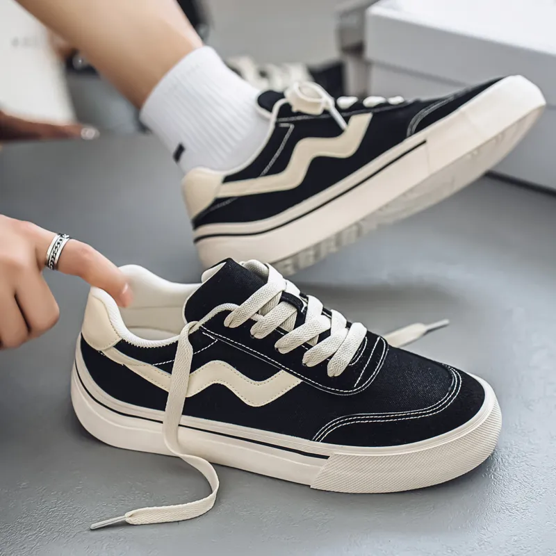 FCMM Canvas Shoes Men Low Top-9
