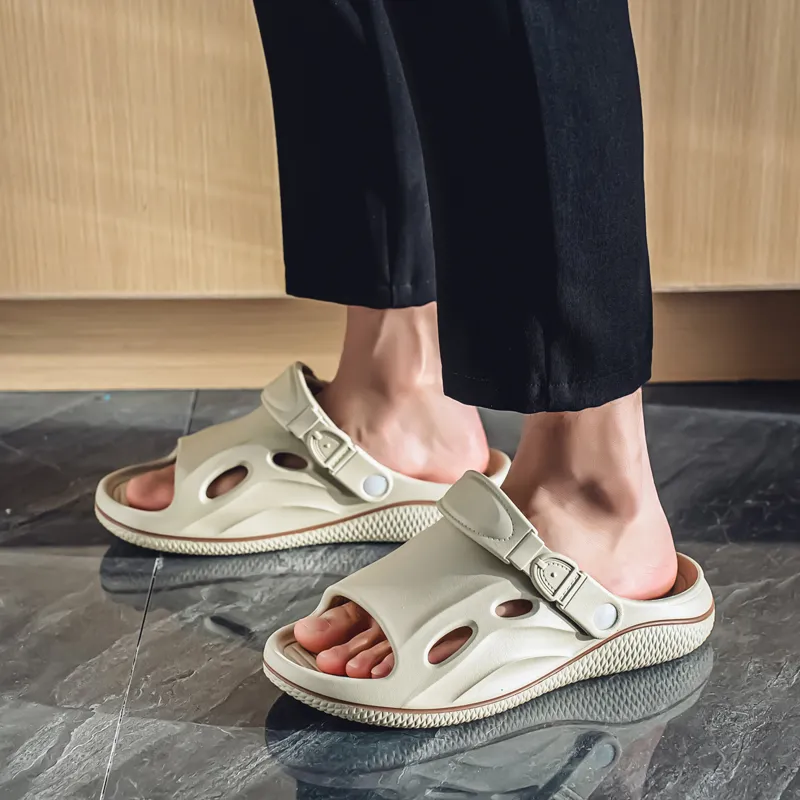 FCMM Beach Sandals Men Black-10