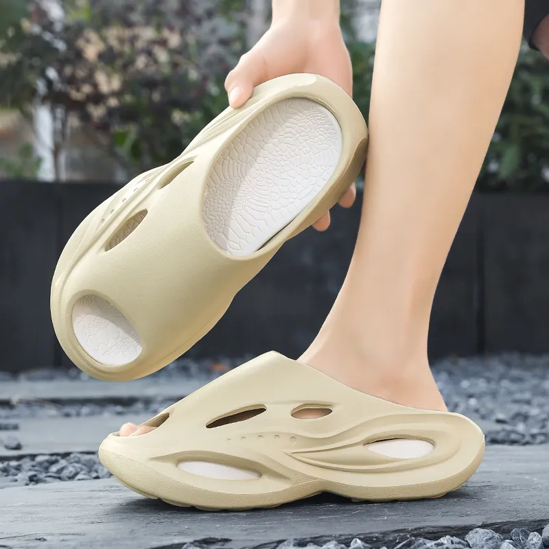 FCMM EVA Cut Out Slip Resistant Abrasion Resistant Slide Slippers Unisex-6