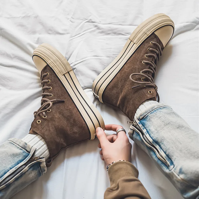 FCMM High Top Skateboard Shoes Unisex-9