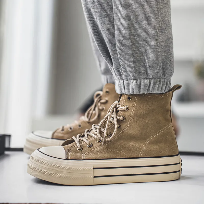 FCMM High Top Skateboard Shoes Unisex-14