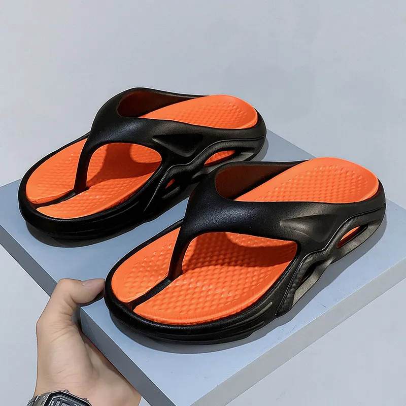 FCMM EVA Odor Resistant Abrasion Resistant Slip Resistant Flip Flops Men's-1