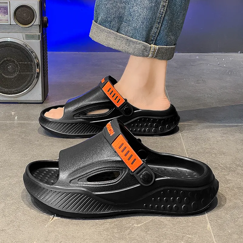 FCMM Beach Sandals Men Black-4