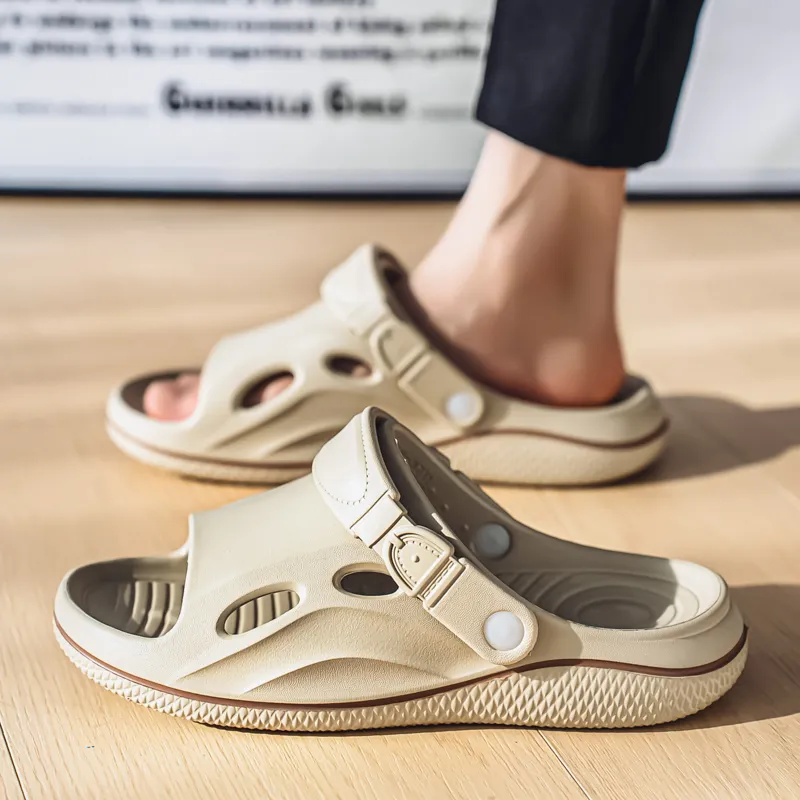 FCMM Beach Sandals Men Black-9