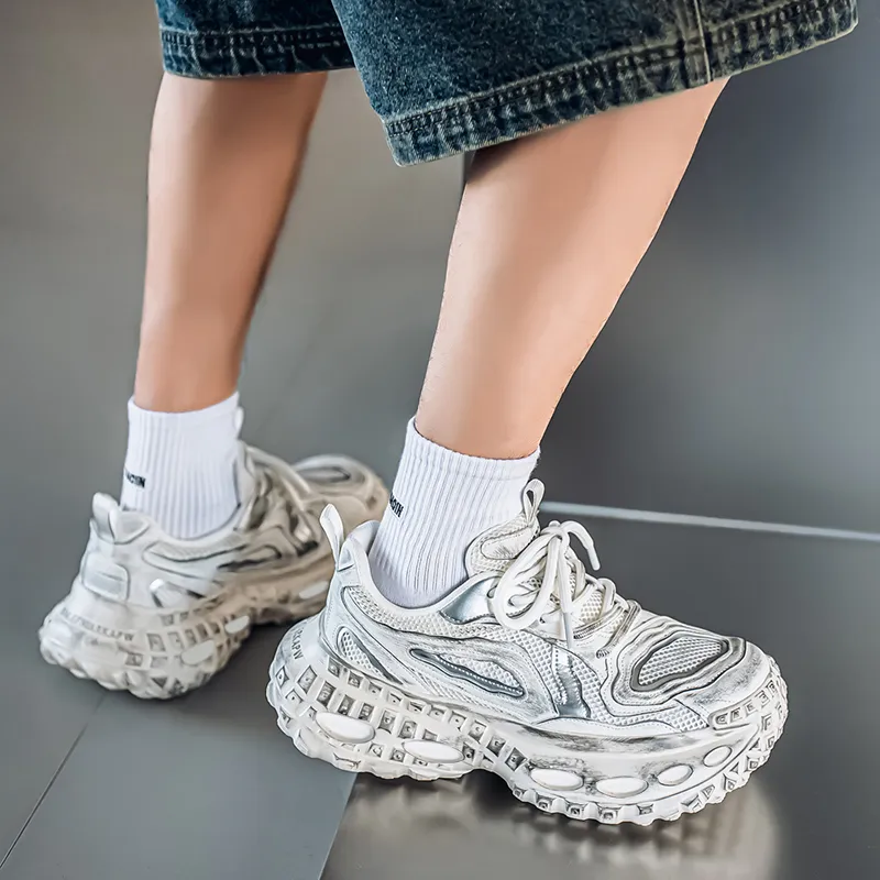 FCMM Low Top Chunky Sneakers Men's Box Included-8