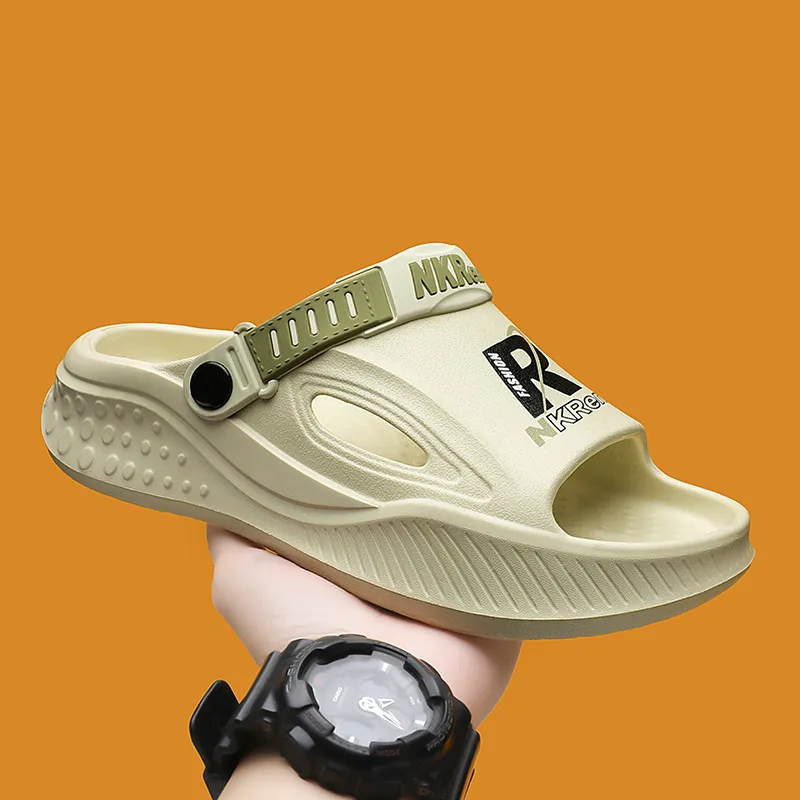FCMM Beach Sandals Men Black/Green-11