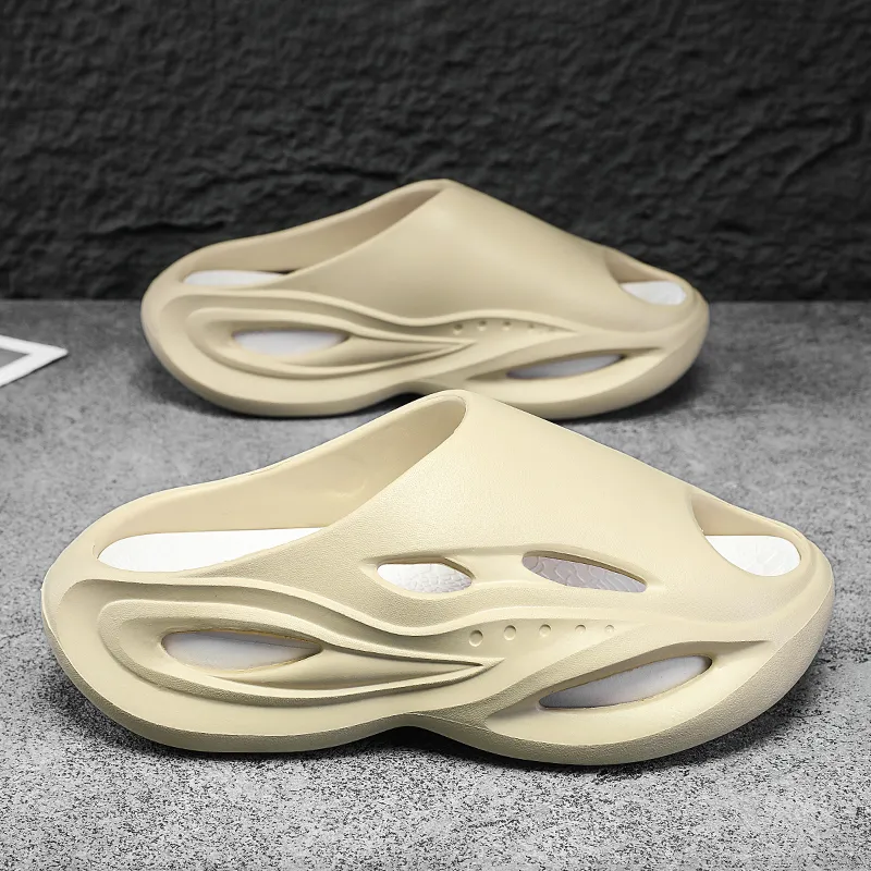 FCMM EVA Cut Out Slip Resistant Abrasion Resistant Slide Slippers Unisex-8