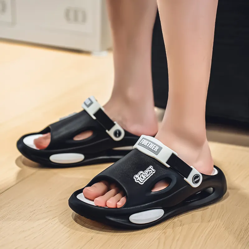 FCMM Beach Sandals Men Black-2