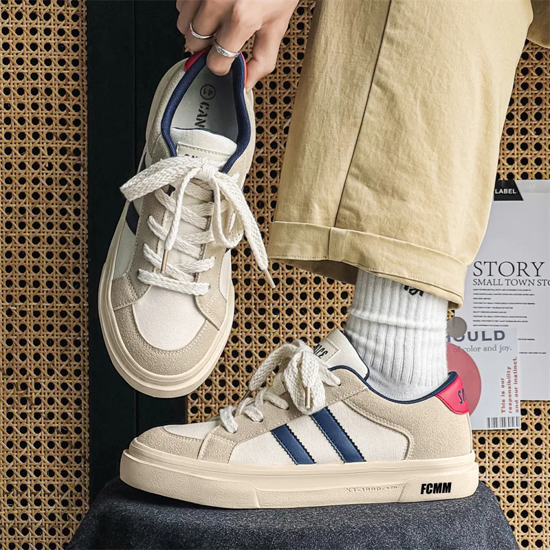 FCMM Low Top Canvas Shoes Men's-4