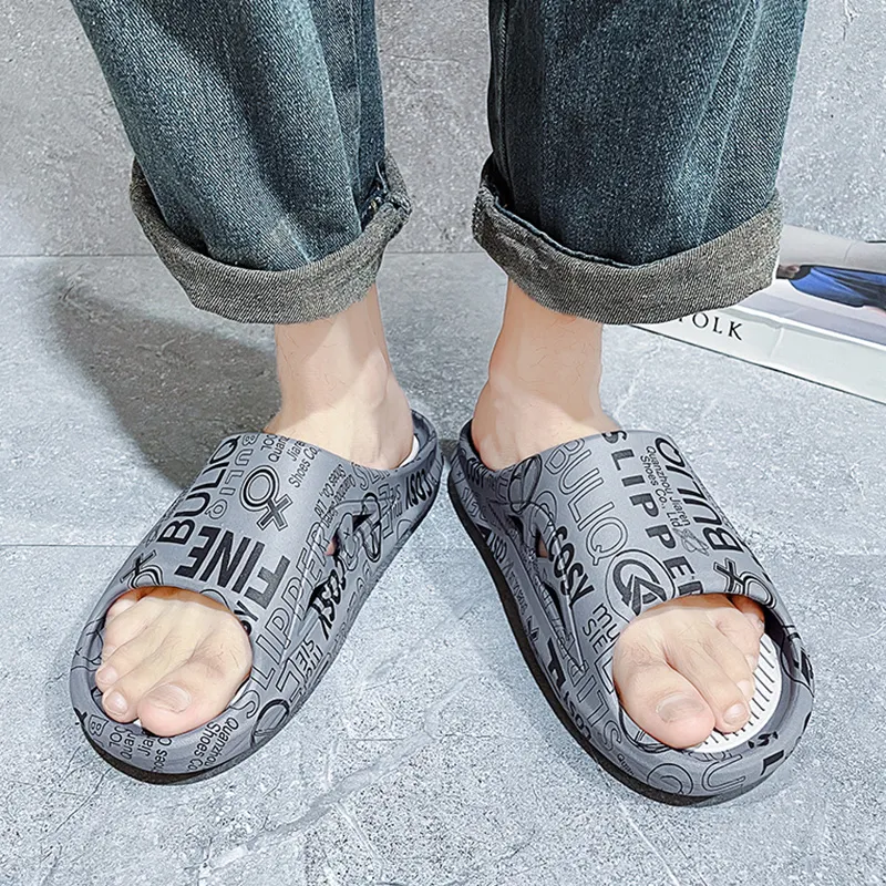 FCMM EVA Cut Out Slip Resistant Odor Resistant Abrasion Resistant Slide Slippers Men's-16