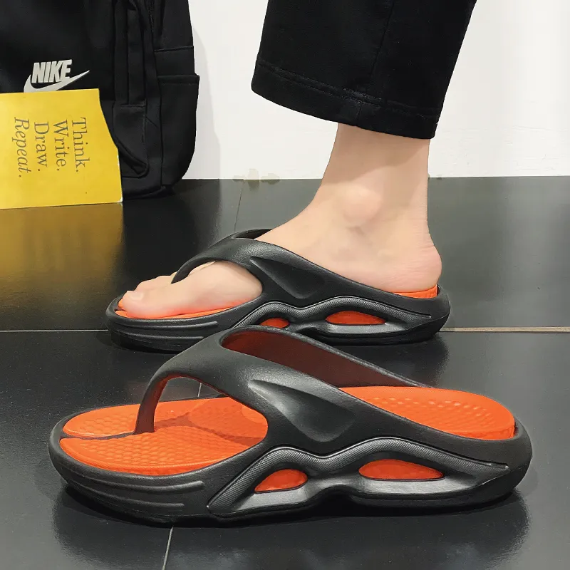 FCMM EVA Odor Resistant Abrasion Resistant Slip Resistant Flip Flops Men's-3
