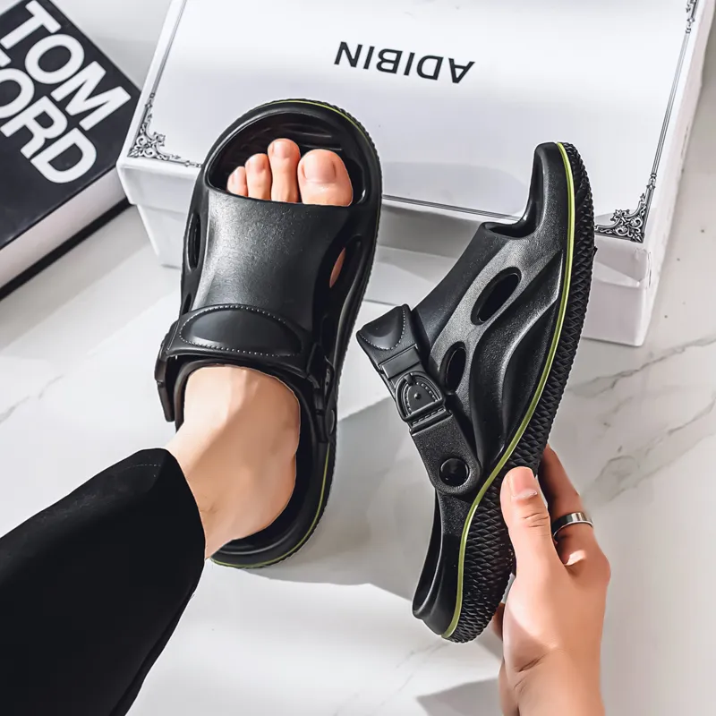 FCMM Beach Sandals Men Black-15